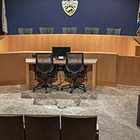The Board of Supervisor Chambers
