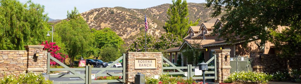 Rosena Ranch Entrance